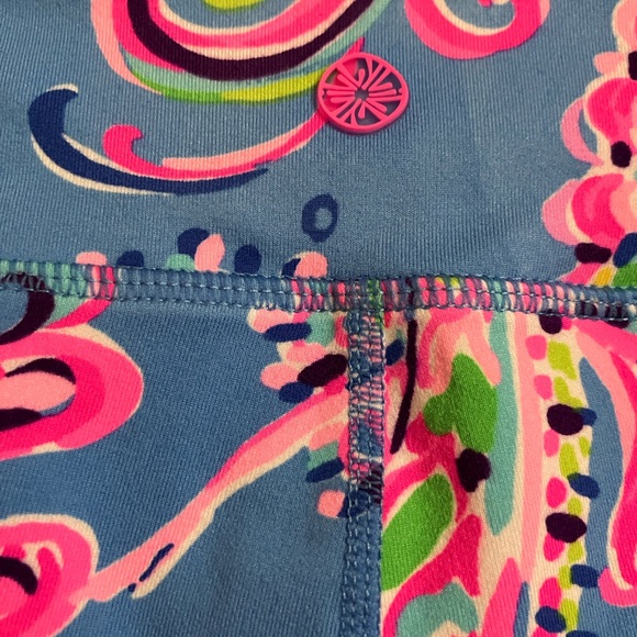 🌴Lilly Pulitzer Luxletic Cropped Leggings XL - Picture 5 of 10